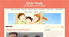 Desktop Screenshot of live4family.com